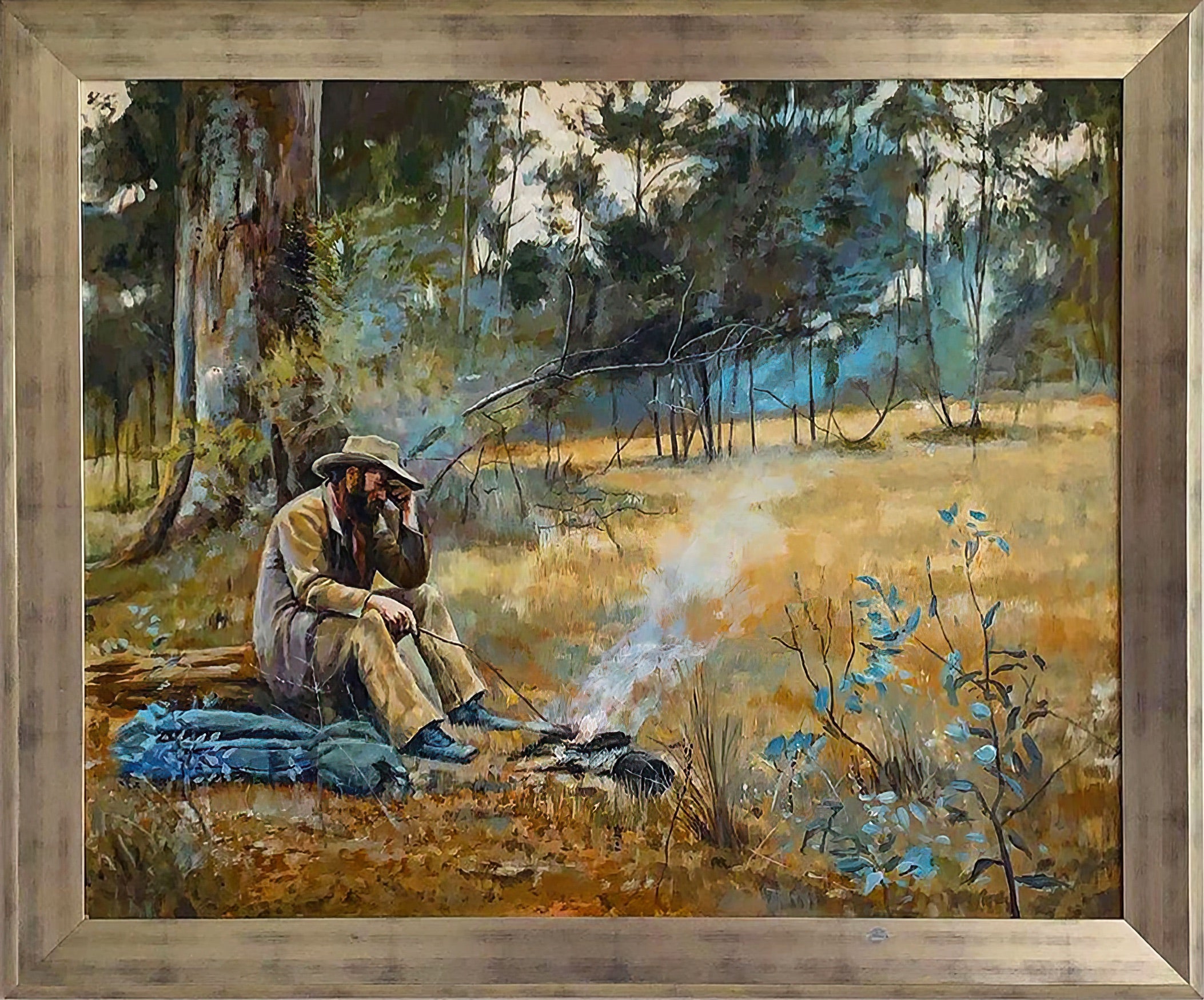 Down on His Luck — Frederick McCubbin Replica