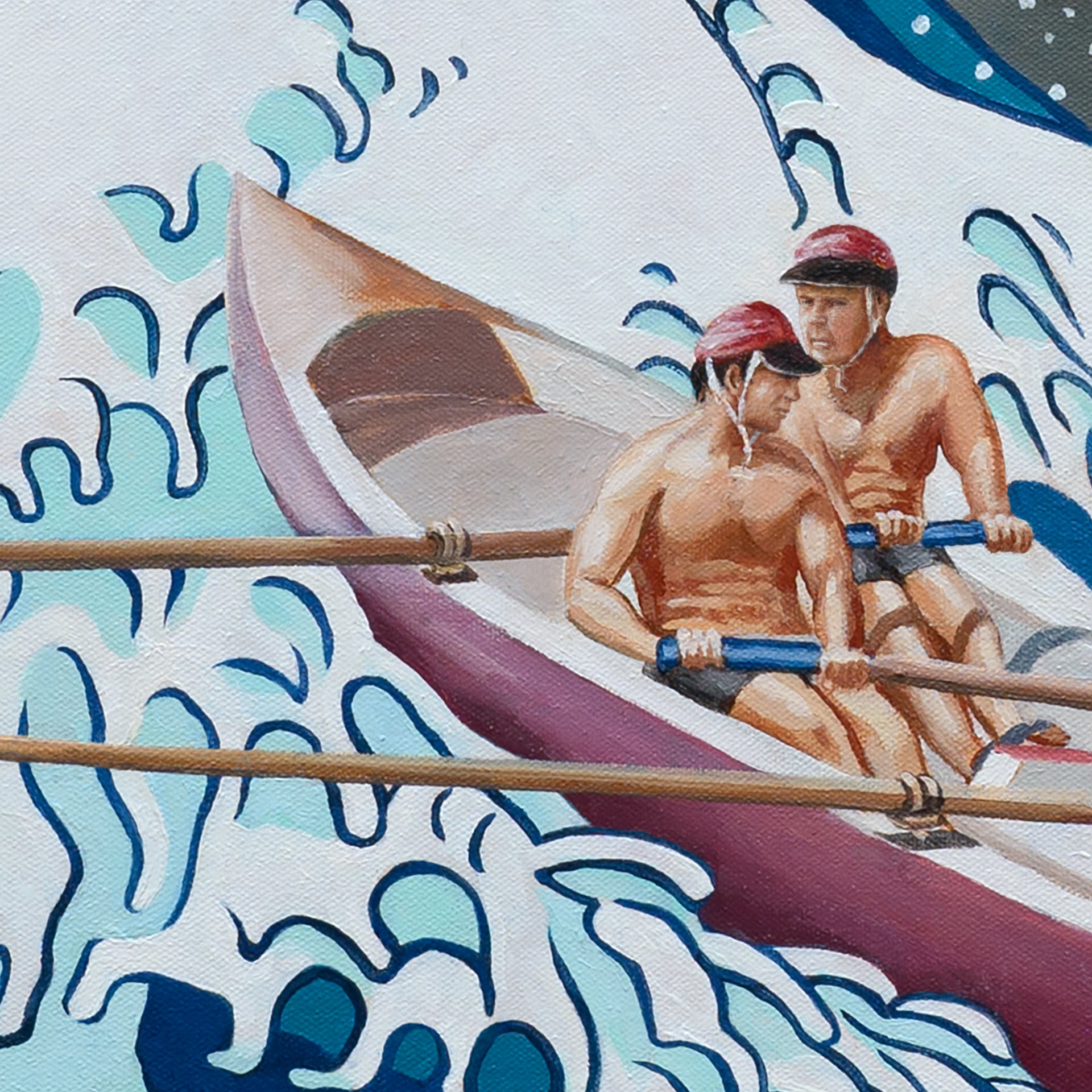 The Great Wave off Bondi — Original Painting