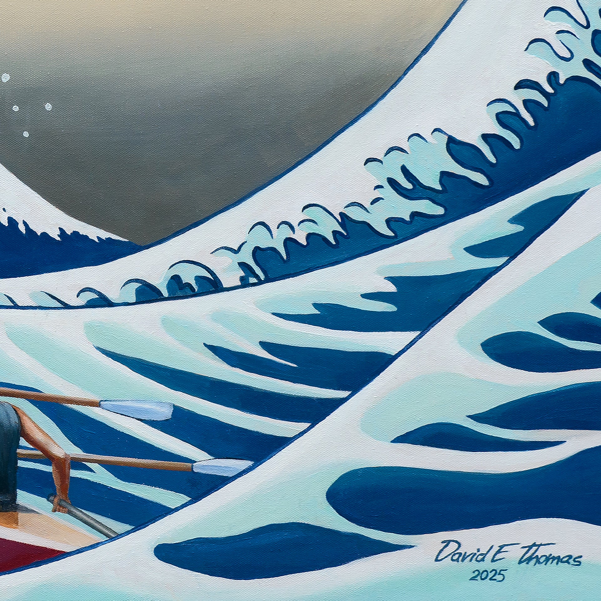 The Great Wave off Bondi — Original Painting