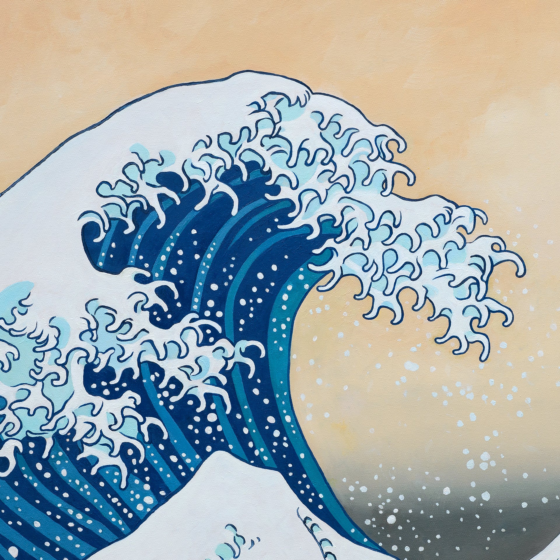 The Great Wave off Bondi — Original Painting