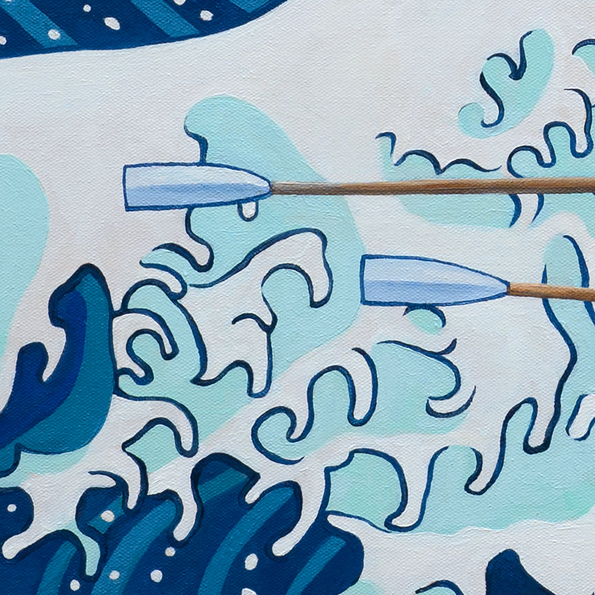 The Great Wave off Bondi — Original Painting